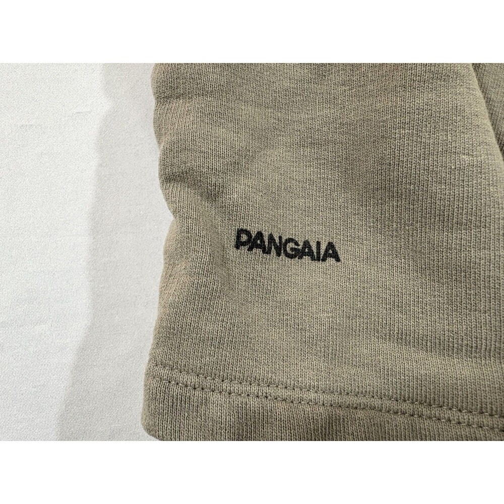 Pangaia Womens Sweat Shorts Beige Organic Recycled Cotton Mini Booty Gym Run S - Picture 8 of 9
